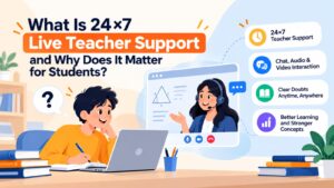 What Is 24×7 Live Teacher Support and Why Does It Matter for Students?